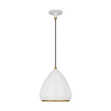 Visual Comfort & Co. Studio Collection TP1121MWTBBS - Clasica Medium Pendant