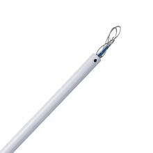 Canarm DR3611 - Downrod, 36" White, C/W Wiring Harness