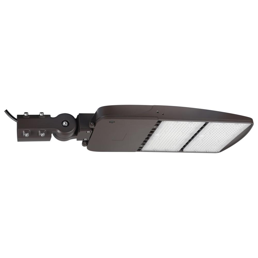 LED Area Light Type III; 200W; Bronze Finish; 4000K; 277-480V