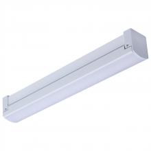 Nuvo 65/1222 - LED 1 Foot Connectable Strip Light; 10 Watts; 27K/30K/35K/40K/50K CCT Selectable; White Finish; 120