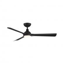 WAC Smart Fan Collection F-104L-MB - GAGE 52 MATTE BLACK WITH LUMINAIRE