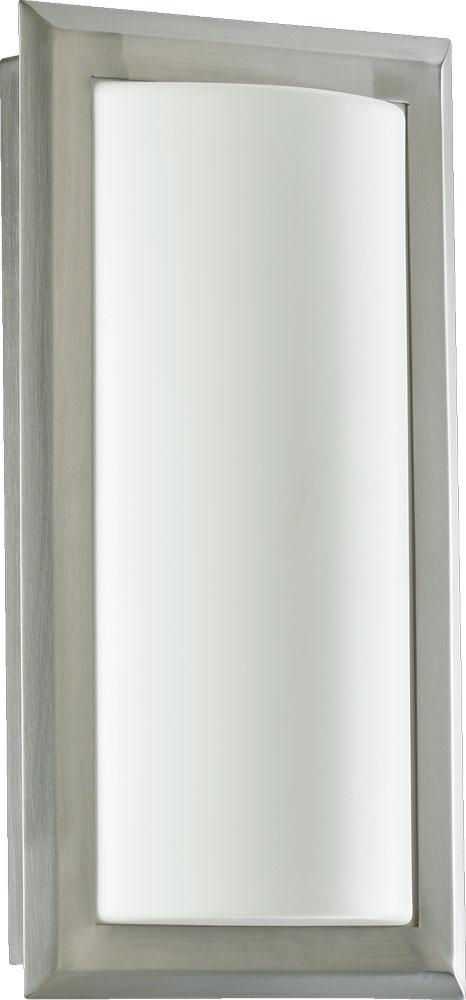 Two Light Satin Nickel Wall Light