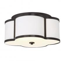 Savoy House Meridian M60020CBZ - 3-Light Ceiling Light in Classic Bronze