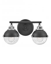 Hinkley 5172BK-CM - Small Two Light Vanity