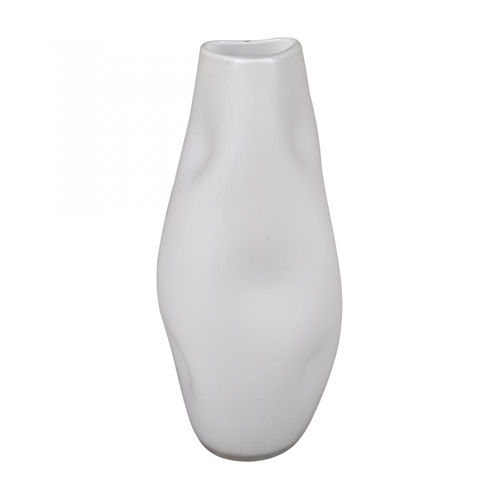 Dent Vase - Large White