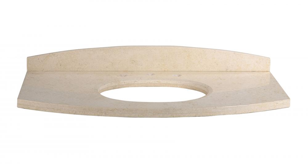 Kara 31-inch Stone top in Galala Beige Marble