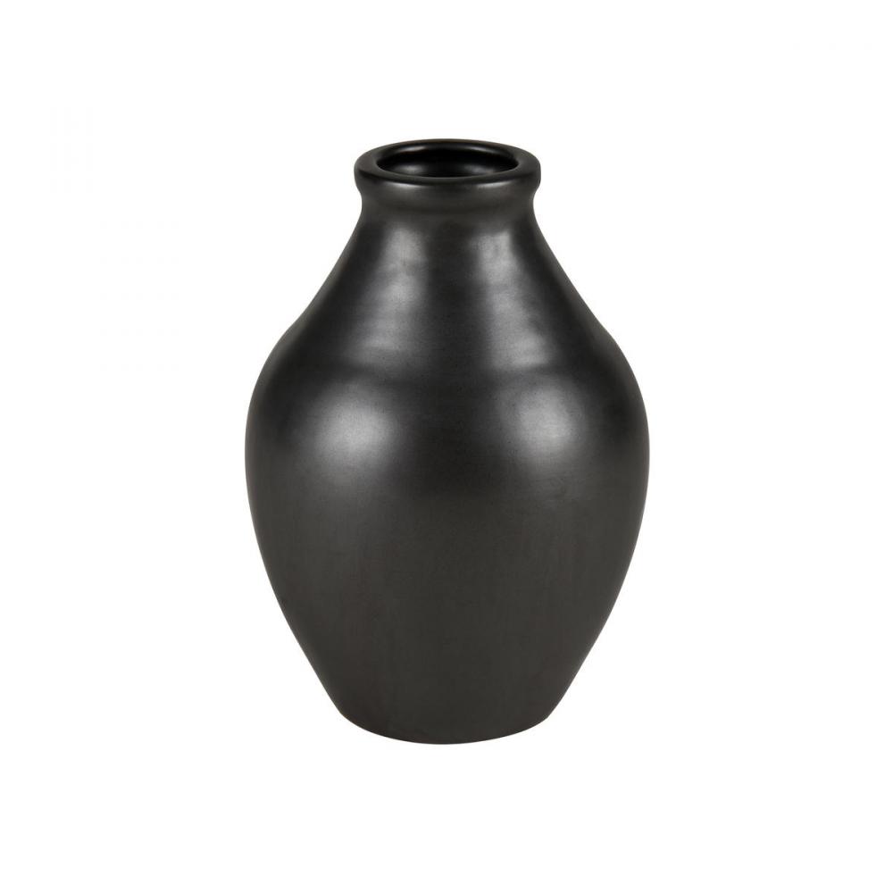 Faye Vase - Small Black (2 pack)