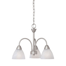 ELK Home 190005117 - Thomas - Tia 17.75'' Wide 3-Light Chandelier - Matte Nickel