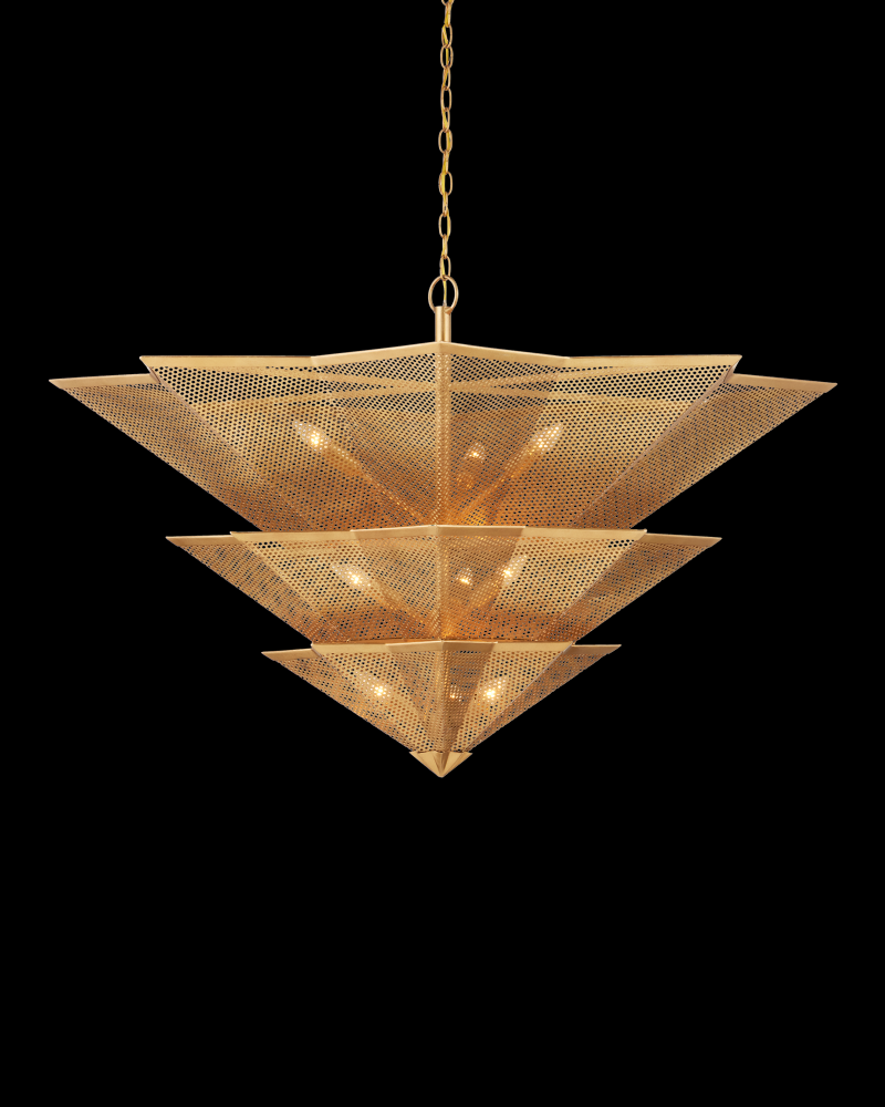 Hanway Gold Chandelier