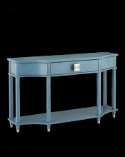 Currey 3000-0283 - Maya Blue Console Table