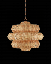 Currey 9000-0604 - Antibes Small Natural Chandelier