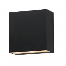 ET2 E23224-BK - Cubed-Outdoor Wall Mount